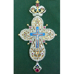 Pectoral Cross Silver