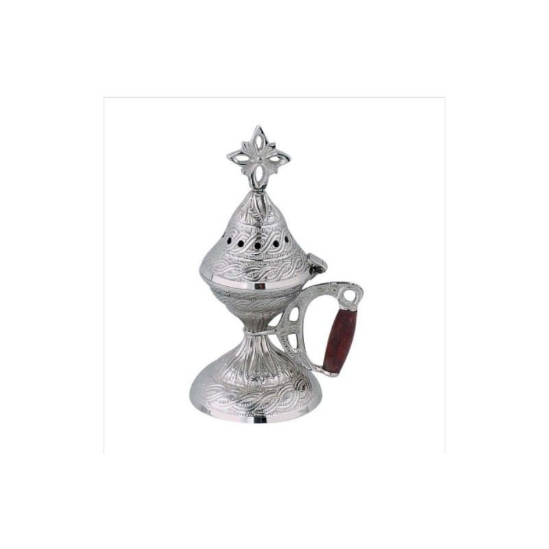 Censer with wooden handle