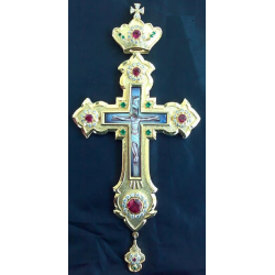 Pectoral Cross, Silver, Christian Orthodox, Agritelis Church Supplies, ieraskevi.com