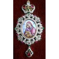 Pectoral Cross, Silver, Christian Orthodox, Agritelis Church Supplies, ieraskevi.com