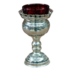 Altar vigil Lamp Solid Silver, Agritelis, ieraskevi.com