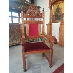 Chair, Christian Orthodox Chair, Woodcraft, Oak, ieraskevi.com, Agritelis, Church Supplies