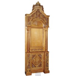 Icon Stand, Christian Orthodox Chair, Woodcraft, Oak, ieraskevi.com, Agritelis, Church Supplies