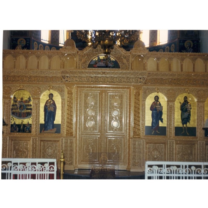 Iconostasi, Templo, Christian Orthodox Altar, Woodcraft, Linden, ieraskevi.com, Agritelis, Church Supplies