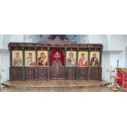 Iconostasi, Templo, Christian Orthodox Altar, Woodcraft, Linden, ieraskevi.com, Agritelis, Church Supplies