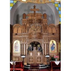 Iconostasi, Templo, Christian Orthodox Altar, Woodcraft, Linden, ieraskevi.com, Agritelis, Church Supplies