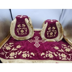 Embroided Chalise Set cover, Agritelis Sacred Artifacts, ieraskevi.com