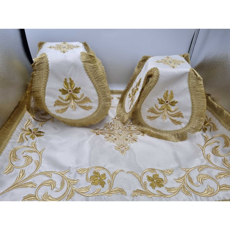 Chalice Set Cover, Embroided, Church Supplies, Agritelis, Sacred Artifacts, ieraskevi.com