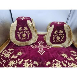 Embroided Chalise Set cover, Agritelis Sacred Artifacts, ieraskevi.com