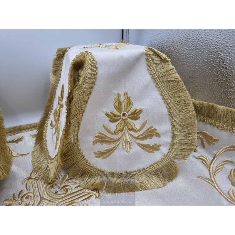 Embroided Chalise Set cover, Agritelis Sacred Artifacts, ieraskevi.com