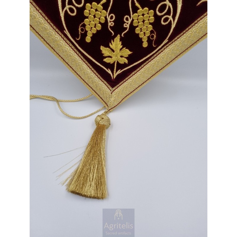 Embroided Epigonatio, Cross , Agritelis Sacred Artifacts, ieraskevi.com