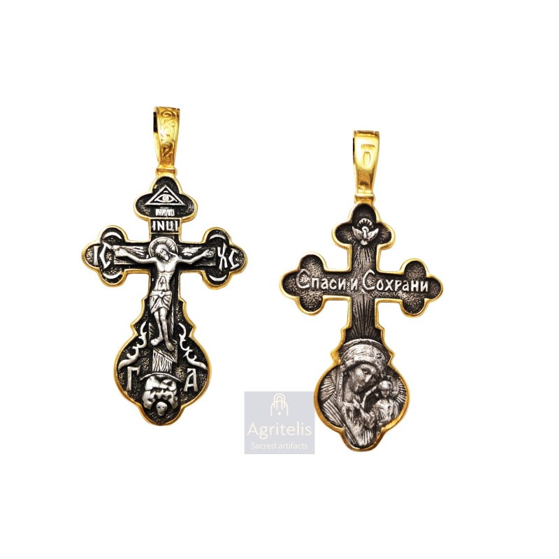 pedant silver cross, ieraskevi.com