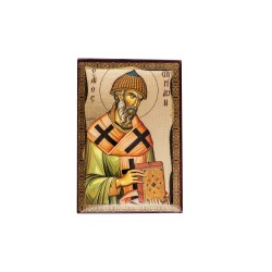 Christian Orthodox Icon, Icon on wood, Saint Spyridon, Agritelis Sacred Artifacts, ieraskevi.com