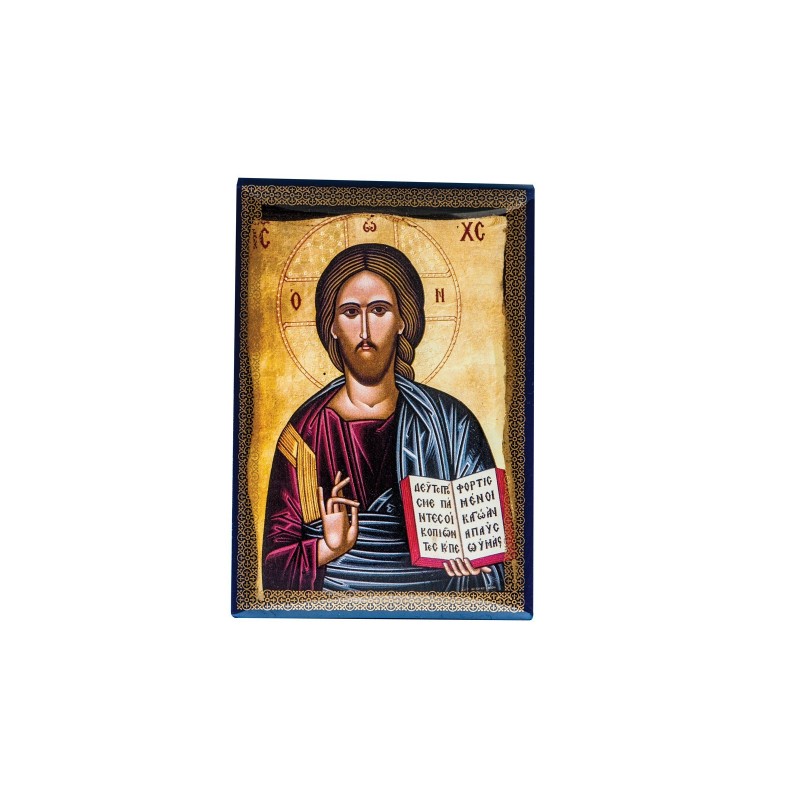 Christian Orthodox Icon, Icon on wood, Jesus Christ, Agritelis Sacred Artifacts, ieraskevi.com