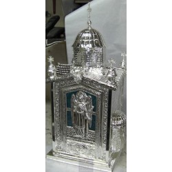 Tabernacle, Gold Plated Tabernacle, Enameled Tabernacle, Agritelis, Church Supplies, ieraskevi.com