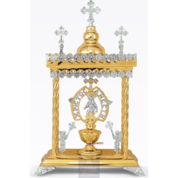 Tabernacle, Gold Plated Tabernacle, Enameled Tabernacle, Agritelis, Church Supplies, ieraskevi.com