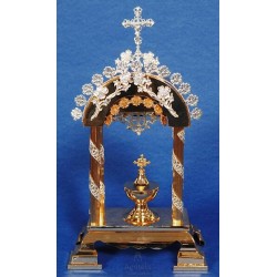 Tabernacle, Gold Plated Tabernacle, Enameled Tabernacle, Agritelis, Church Supplies, ieraskevi.com