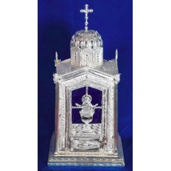 Tabernacle, Gold Plated Tabernacle, Enameled Tabernacle, Agritelis, Church Supplies, ieraskevi.com