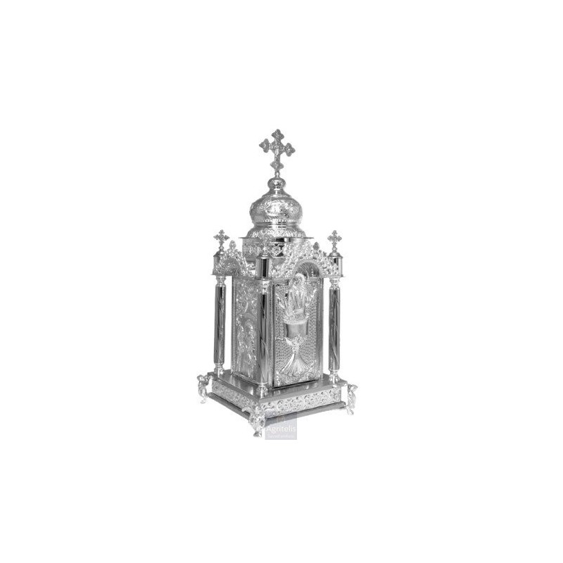 Tabernacle, Gold Plated Tabernacle, Enameled Tabernacle, Agritelis, Church Supplies, ieraskevi.com