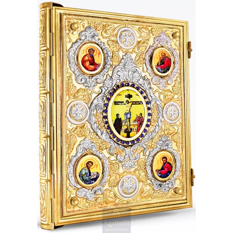 Enameled Tabernacle Brass Gold Plated