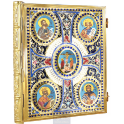 Gospel, Gold Plated Gospel, Enameled Gospel, Agritelis, Church Supplies, ieraskevi.com