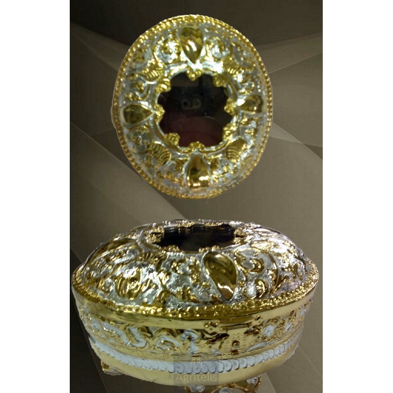 Reliquary Silver and Gold plated