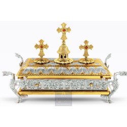 Reliquary Silver and Gold plated