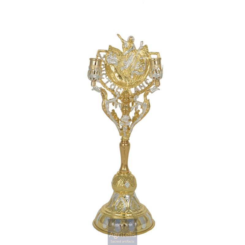 3-Candle, Resurrection Candlestick, ieraskevi.com