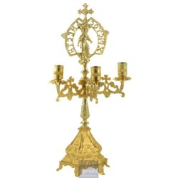 3-Candle, Resurrection Candlestick, ieraskevi.com