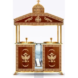 Candelabrum, Christian Orthodox Altar, Woodcraft, Oak, ieraskevi.com, Agritelis, Church Supplies