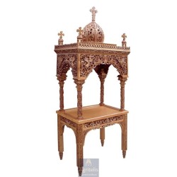 Epitaph, Christian Orthodox Epitaph, Woodcraft, Oak, ieraskevi.com, Agritelis, Church Supplies