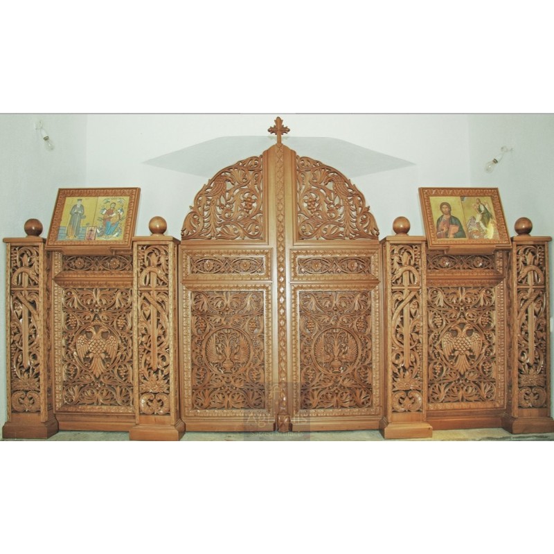 Iconostasi, Templo, Christian Orthodox Altar, Woodcraft, Linden, ieraskevi.com, Agritelis, Church Supplies