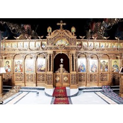 Iconostasi, Templo, Christian Orthodox Altar, Woodcraft, Linden, ieraskevi.com, Agritelis, Church Supplies