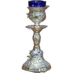 Altar vigil Lamp Solid Silver, Agritelis, ieraskevi.com