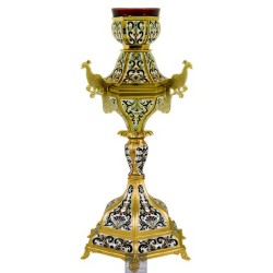 Enameled Altar Vigil Oil, Orthodox Supplies, Church Supplies