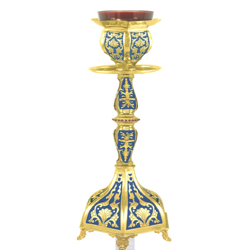 Enameled Altar Vigil Oil, Orthodox Supplies, Church Supplies