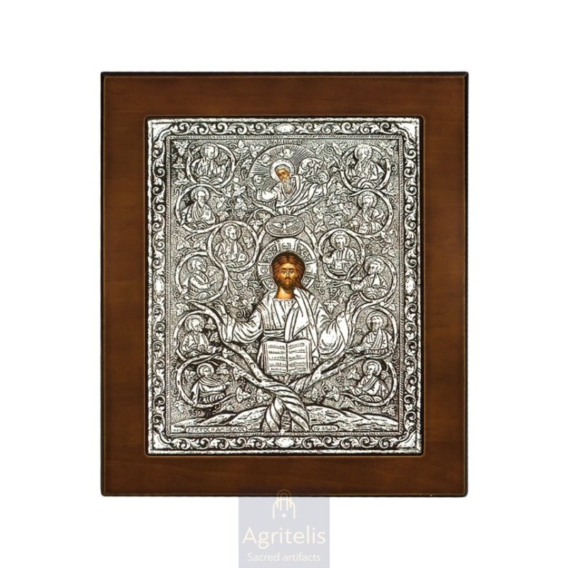 Silver Icon, Agritelis Sacred Artifacts, ieraskevi.com, Panagia Amolyntos