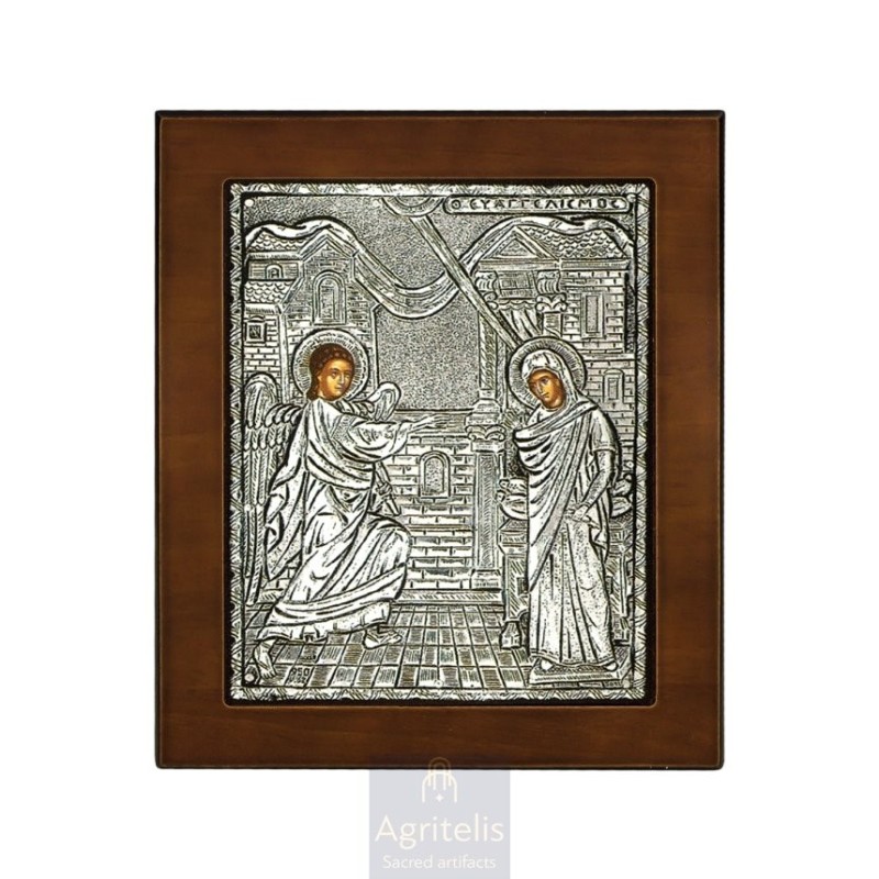 Silver Icon, Agritelis Sacred Artifacts, ieraskevi.com, Panagia Amolyntos