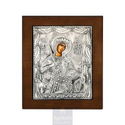 Silver Icon, Agritelis Sacred Artifacts, ieraskevi.com, Panagia Amolyntos