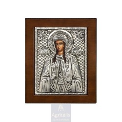 Silver Icon, Agritelis Sacred Artifacts, ieraskevi.com, Panagia Amolyntos