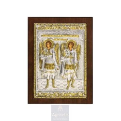 Silver Icon, Agritelis Sacred Artifacts, ieraskevi.com,  Virgin Mary the Expectant 23 x 17cm