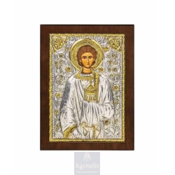 Silver Icon, Agritelis Sacred Artifacts, ieraskevi.com,  Virgin Mary the Expectant 23 x 17cm