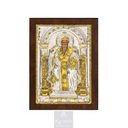 Silver Icon, Agritelis Sacred Artifacts, ieraskevi.com,  Virgin Mary the Expectant 23 x 17cm