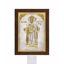 Silver Icon, Agritelis Sacred Artifacts, ieraskevi.com,  Virgin Mary the Expectant 23 x 17cm