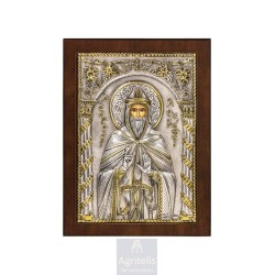 Silver Icon, Agritelis Sacred Artifacts, ieraskevi.com,  Virgin Mary the Expectant 23 x 17cm