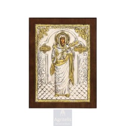 Silver Icon, Agritelis Sacred Artifacts, ieraskevi.com,  Virgin Mary the Expectant 23 x 17cm