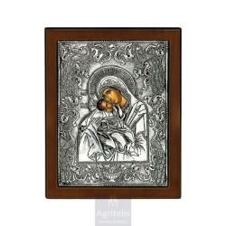 Silver Icon, Agritelis Sacred Artifacts, ieraskevi.com,  Virgin Mary the Expectant 23 x 17cm