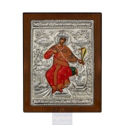 Silver Icon, Agritelis Sacred Artifacts, ieraskevi.com,  Virgin Mary the Expectant 23 x 17cm