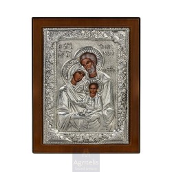 Silver Icon, Agritelis Sacred Artifacts, ieraskevi.com,  Virgin Mary the Expectant 23 x 17cm