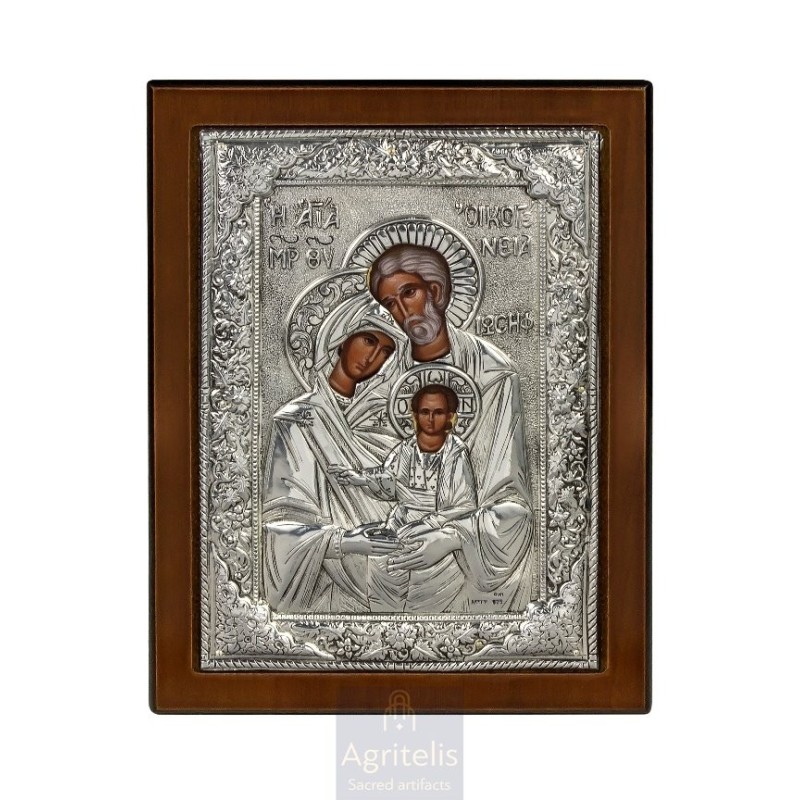 Silver Icon, Agritelis Sacred Artifacts, ieraskevi.com,  Virgin Mary the Expectant 23 x 17cm